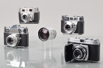 Lot 222 - A Group of Kodak 35mm Cameras