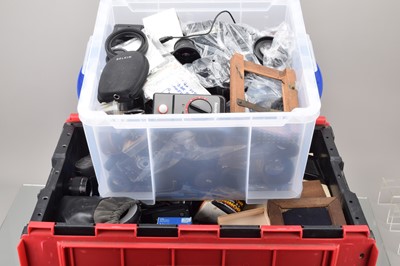 Lot 224 - Two Boxes of Camera Related Accessories