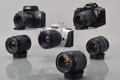 Lot 231 - Three Canon EOS SLR Cameras