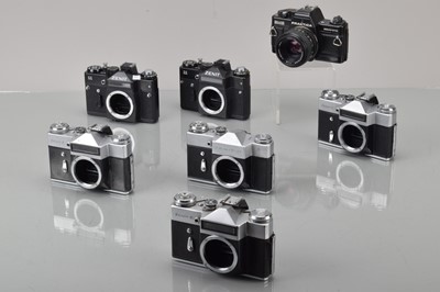 Lot 232 - A Group of Eastern Bloc SLR Cameras