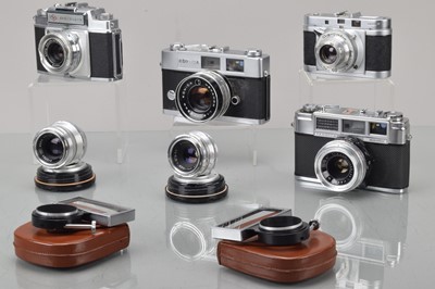 Lot 238 - A Group of Rangefinder Cameras