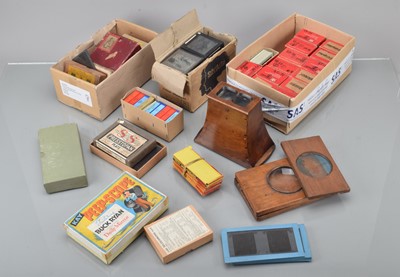 Lot 244 - A Burr Walnut Hand Held Stereoscope