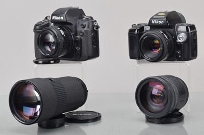Lot 251 - Two Nikon SLR Cameras