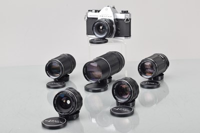 Lot 257 - An Asahi Pentax Spotmatic SP II SLR Camera