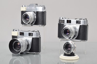 Lot 265 - Three Kodak Retina Cameras