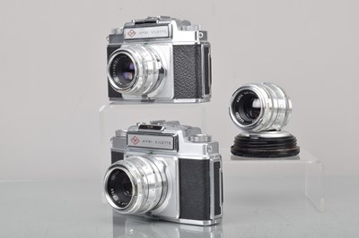 Lot 274 - Two Agfa Ambi Silette Rangefinder Cameras