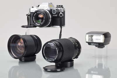 Lot 289 - An Olympus OM-10 SLR Camera