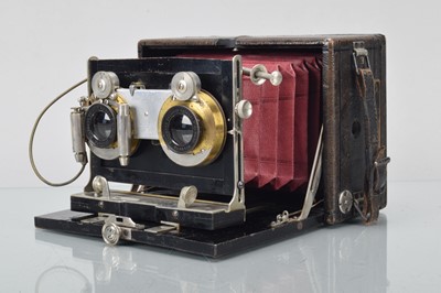 Lot 299 - An Ernemann Heag III Stereo Camera