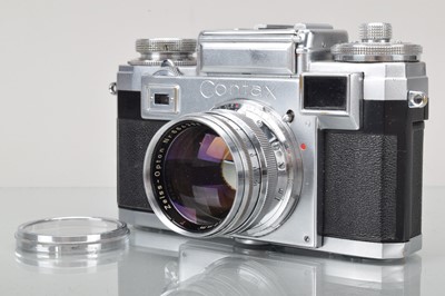 Lot 307 - A Zeiss Ikon Contax IIIa Rangefinder Camera