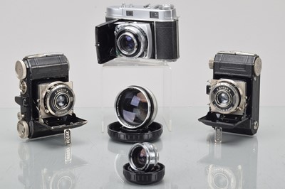Lot 314 - Three Kodak Retina Cameras