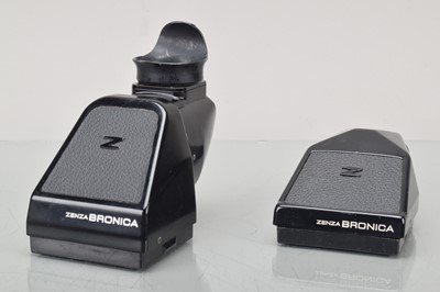 Lot 375 - Two Zenza Bronica Prism Finders