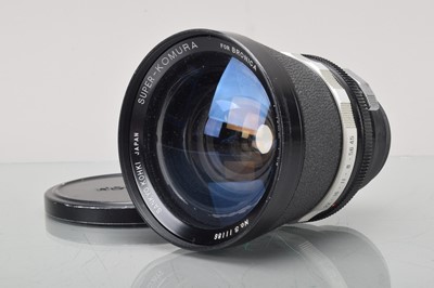 Lot 377 - A Sankyo Kohki Super Komura 45mm f/4.5 Lens