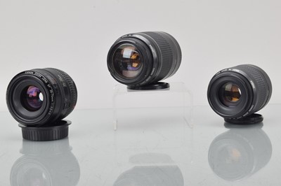 Lot 395 - Three Canon EF Lenses