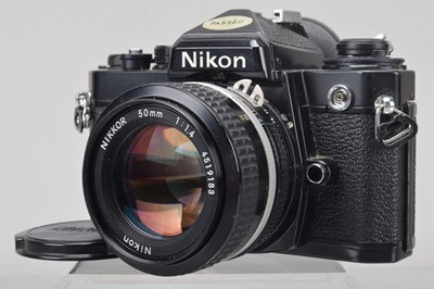 Lot 402 - A Nikon FE SLR Camera