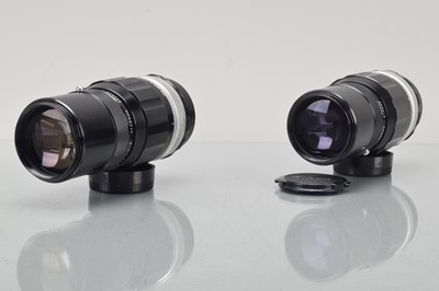 Lot 408 - Two Nikon Nikkor-Q 400mm f/4 Pre Ai Lenses