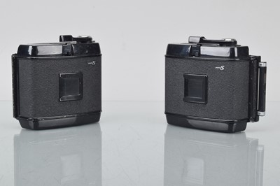 Lot 423 - Two Mamiya RB67 Pro S 120 Roll Film Backs