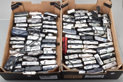 Lot 438 - Three Trays of APS Cameras