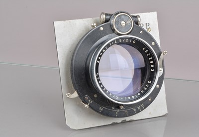 Lot 444 - A Schneider Kreuznach 210mm f/4 Xenar Lens