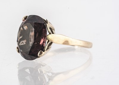 Lot 196 - A rare certificated colour change garnet