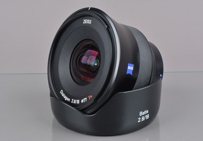 Lot 448 - A Zeiss Batis T* 18mm f/1.8 Distagon Lens