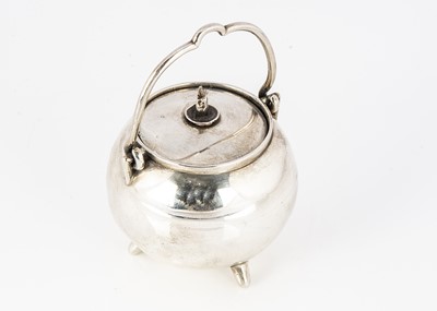 Lot 259 - A Victorian silver novelty table lighter from Asprey & Co