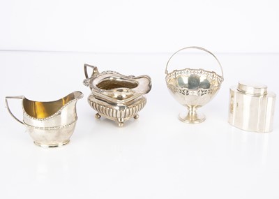 Lot 263 - Four items of Victorian and later silver