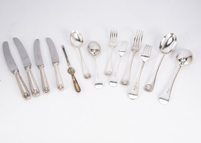 Lot 298 - A part canteen of modern silver plated cutlery