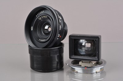 Lot 456 - A KMZ (Krasnogorsk) PYCCAP (Russar) MP-2 20mm f/5.6 Lens