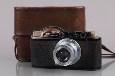 Lot 482 - A Leitz Wetzlar Leica II Rangefinder Camera