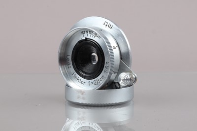 Lot 490 - A Leitz Hektor 2.8cm f/6.3 Lens