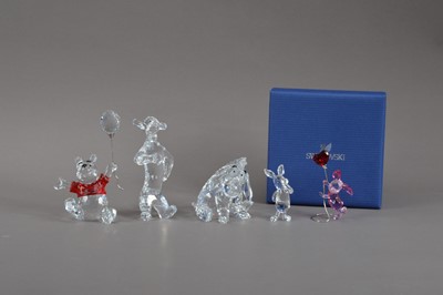 Lot 413 - A collection of Swarovski cartoon characters