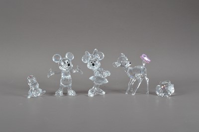 Lot 414 - A collection of Swarovski Disney characters