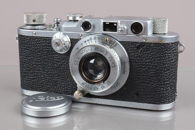 Lot 491 - A Leitz Wetzlar Leica IIIa Rangefinder Camera