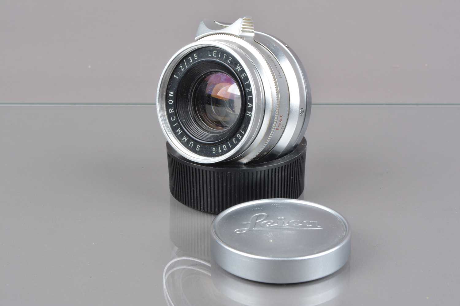 Lot 493 - A Leitz Wetzlar 35mm f/2 Summicron Lens