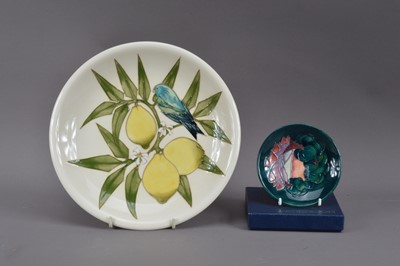 Lot 442 - Two items of Moorcroft pottery