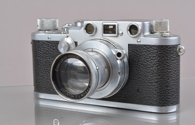 Lot 494 - A Leitz Wetzal Leica IIIc Rangefinder Camera