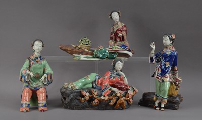 Lot 488 - Four 20th century ceramic figures